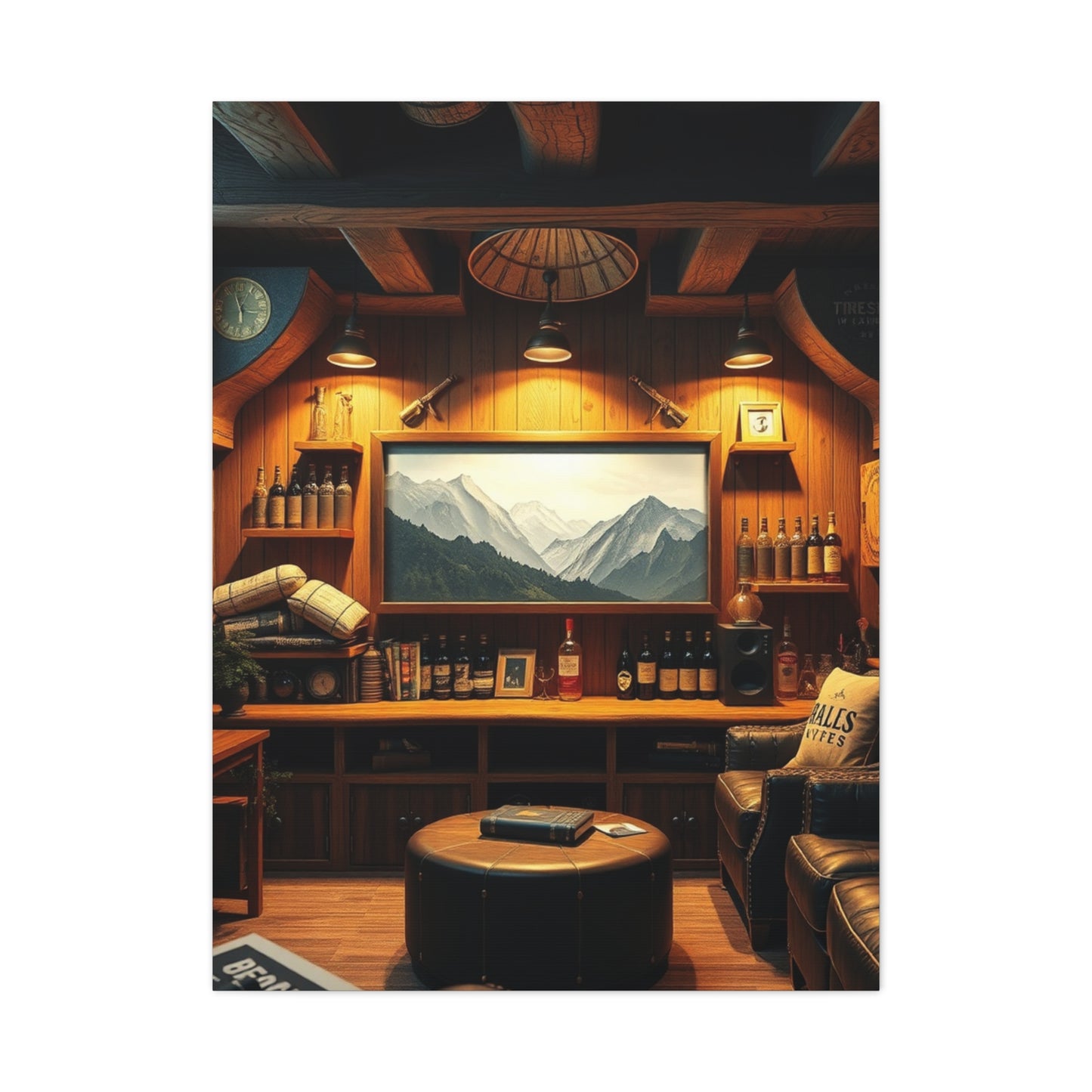 Prestigious Pit Art Wall Art & Canvas Print