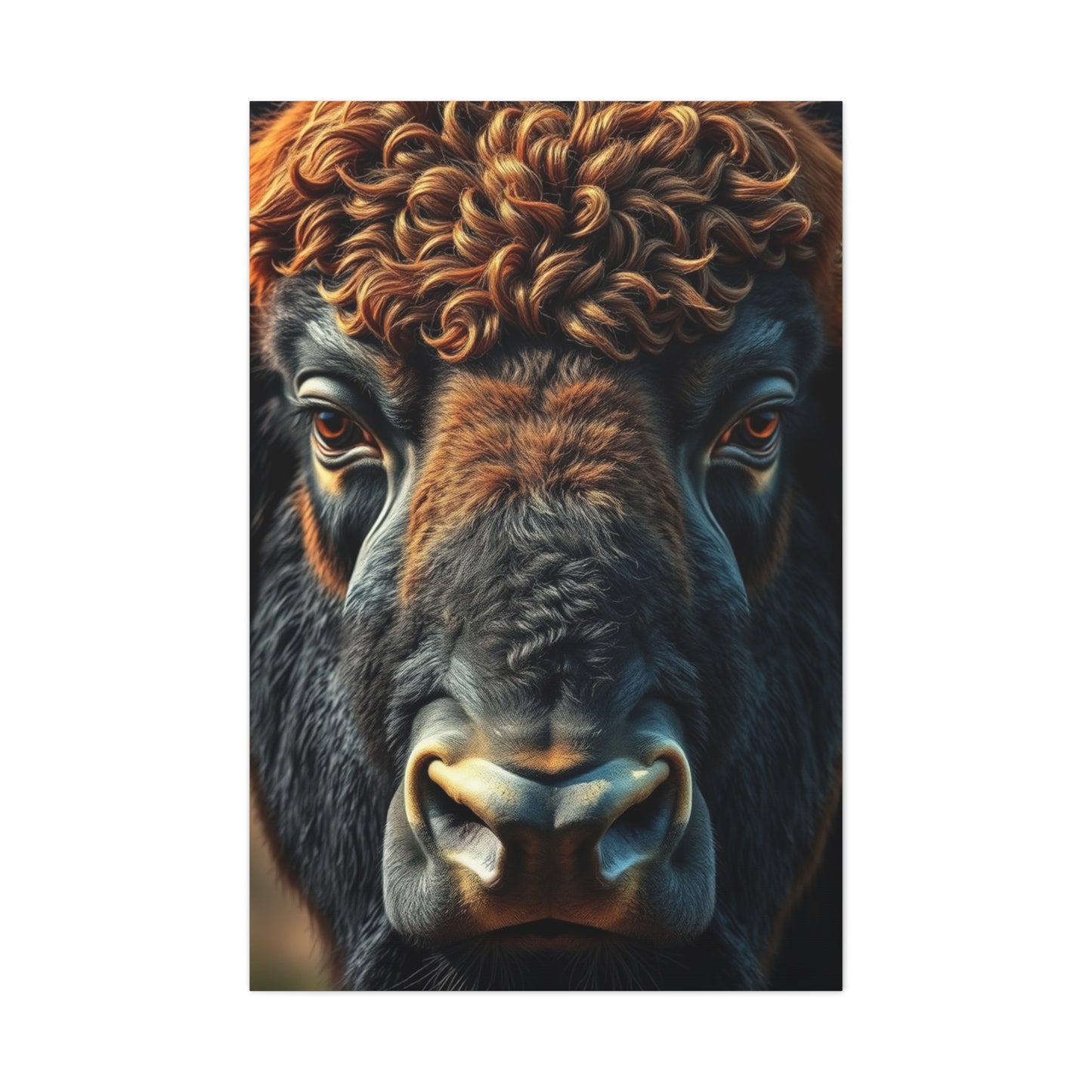 Buffalo Grandeur Tableau Wall Art & Canvas Print