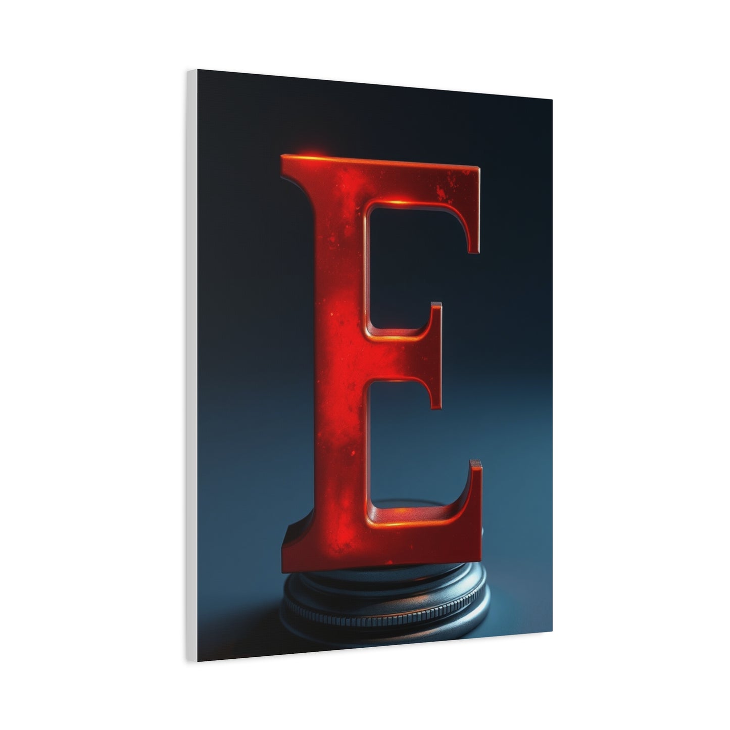 Vision The Letter E - Art Art Wall Art & Canvas Print