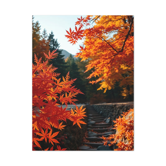 Opulent Autumn Tapestry Wall Art & Canvas Print