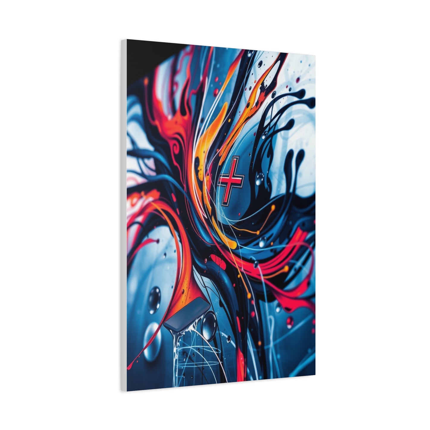 Celestial Abstraction Canvas Wall Art & Canvas Print