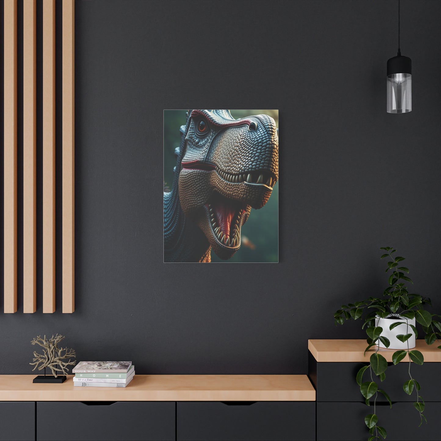 Jurassic Elegance Canvas