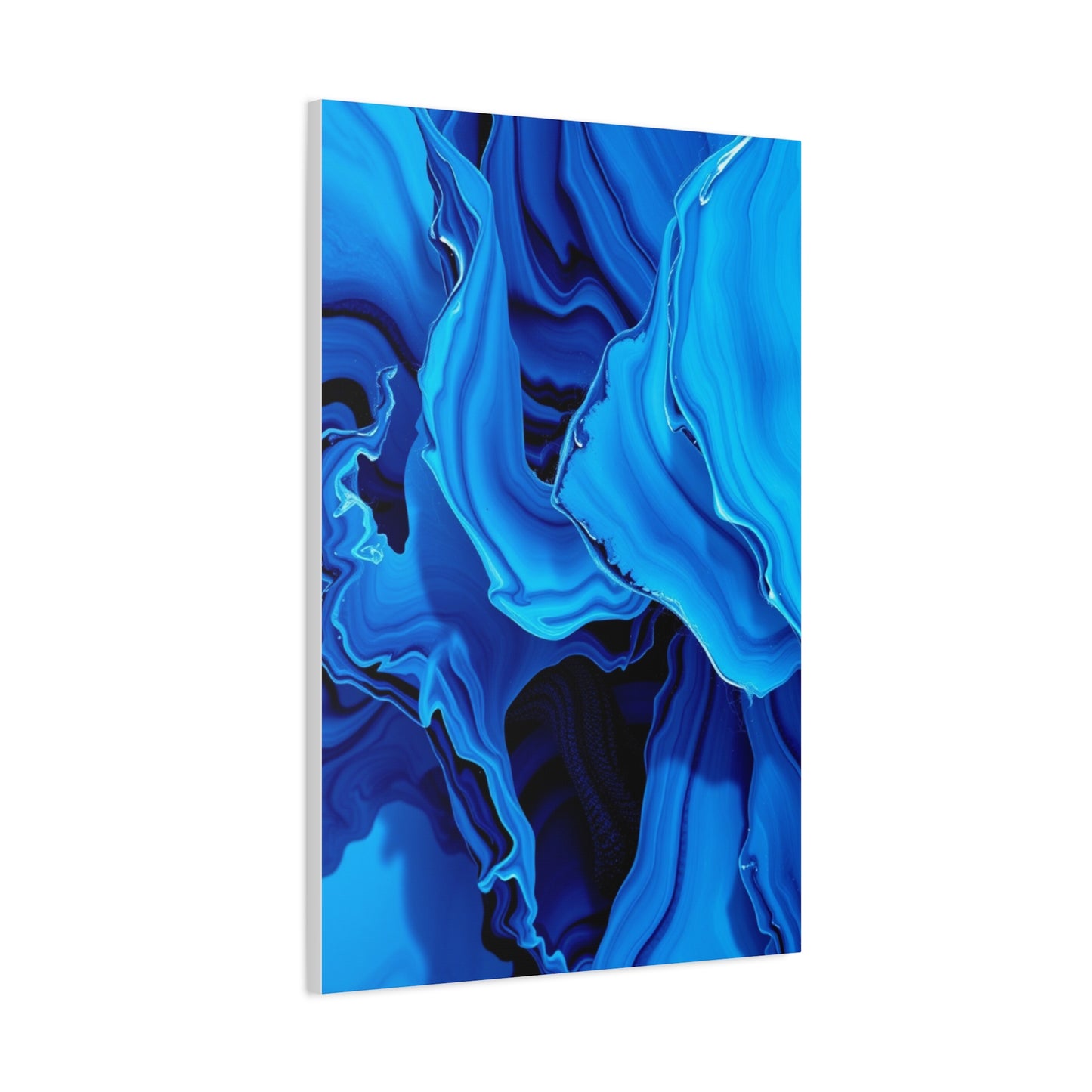 Blue Abstract Art Supreme Gallery Wall Art & Canvas Print