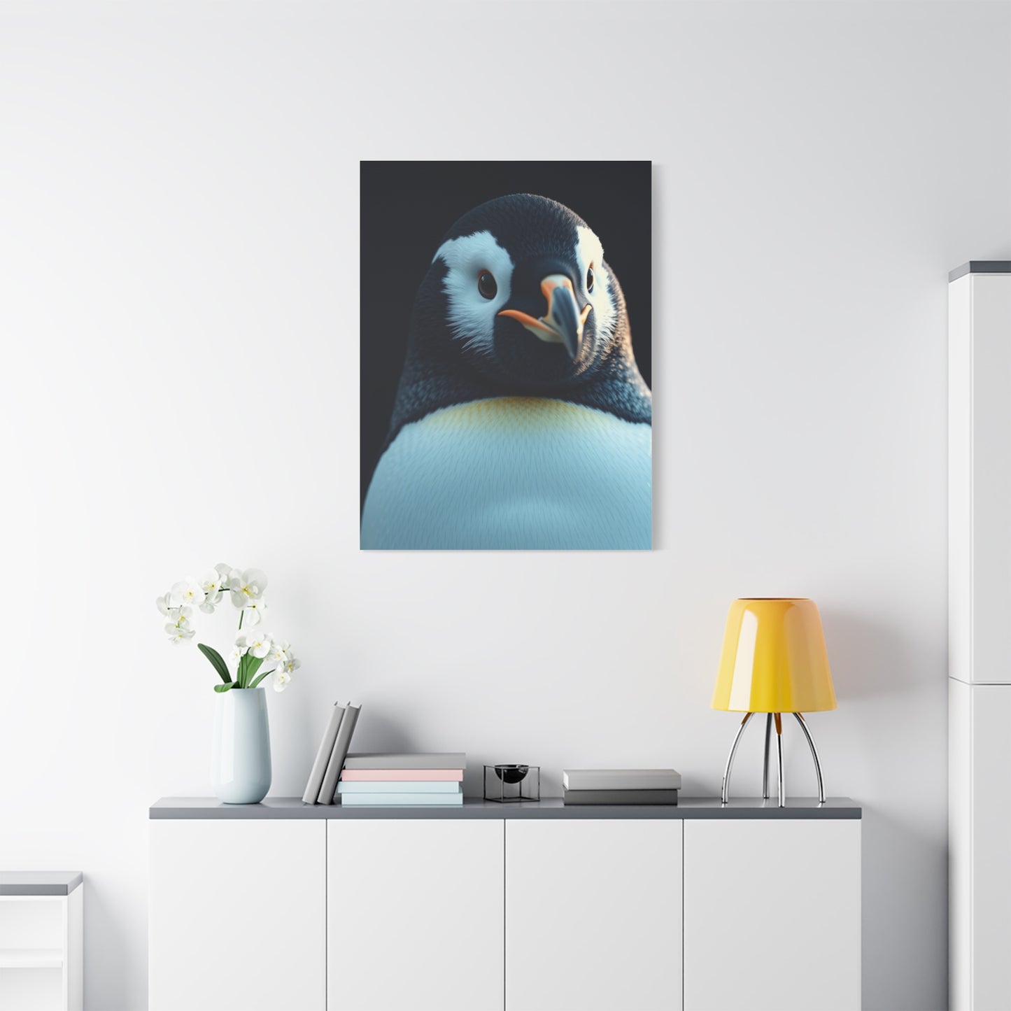 Vision Penguin Art Art Wall Art & Canvas Print