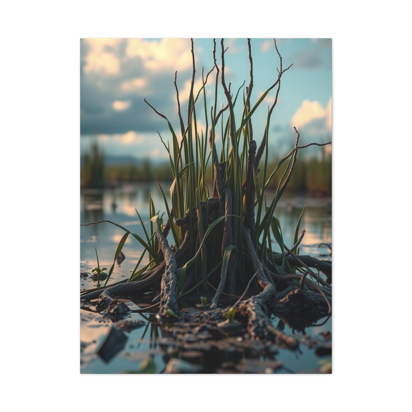 Marsh & Swamp Art Luxury Canvas Wall Art & Canvas Print