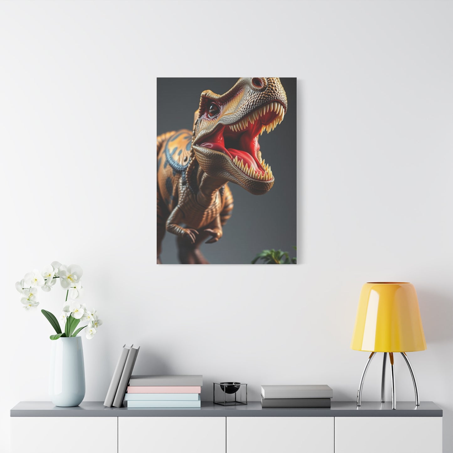 Vision Dinosaur Art Art Wall Art & Canvas Print