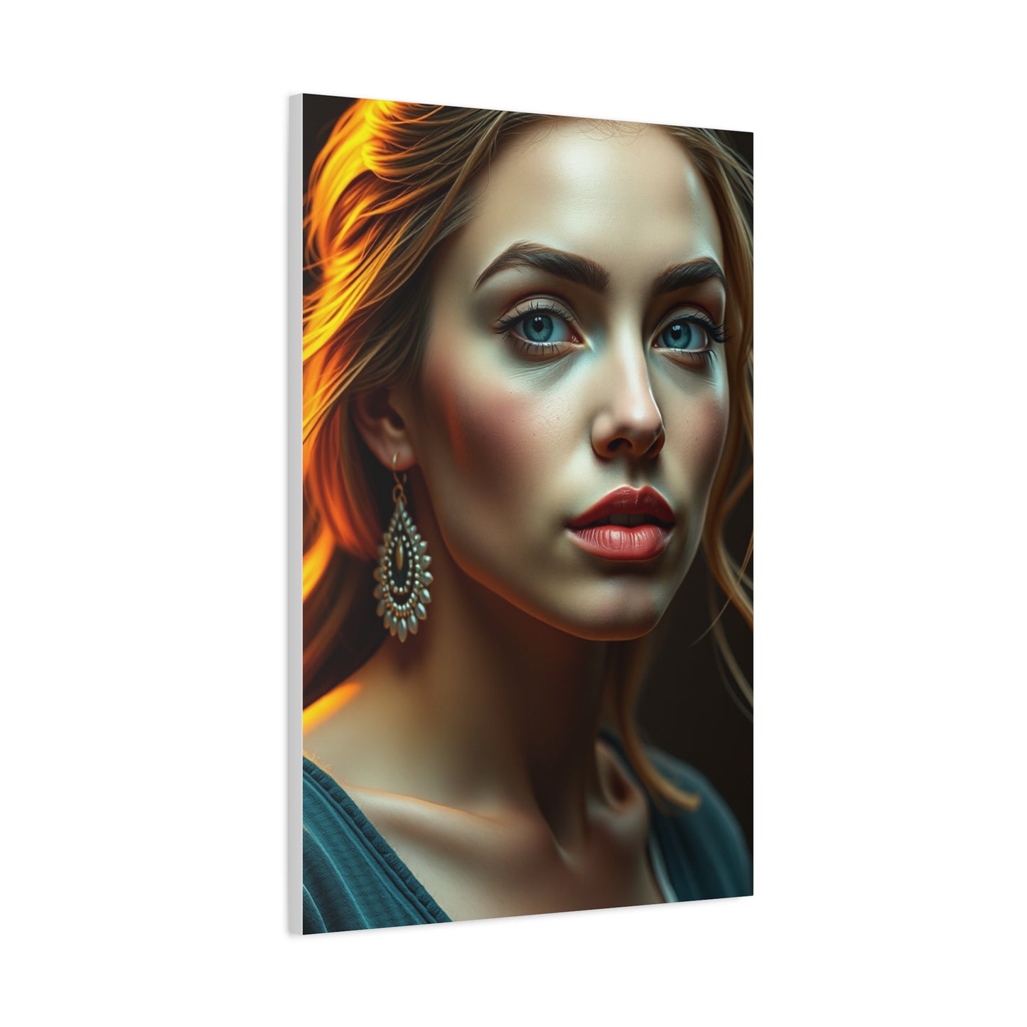 Celestial Muse Portrait Wall Art & Canvas Print