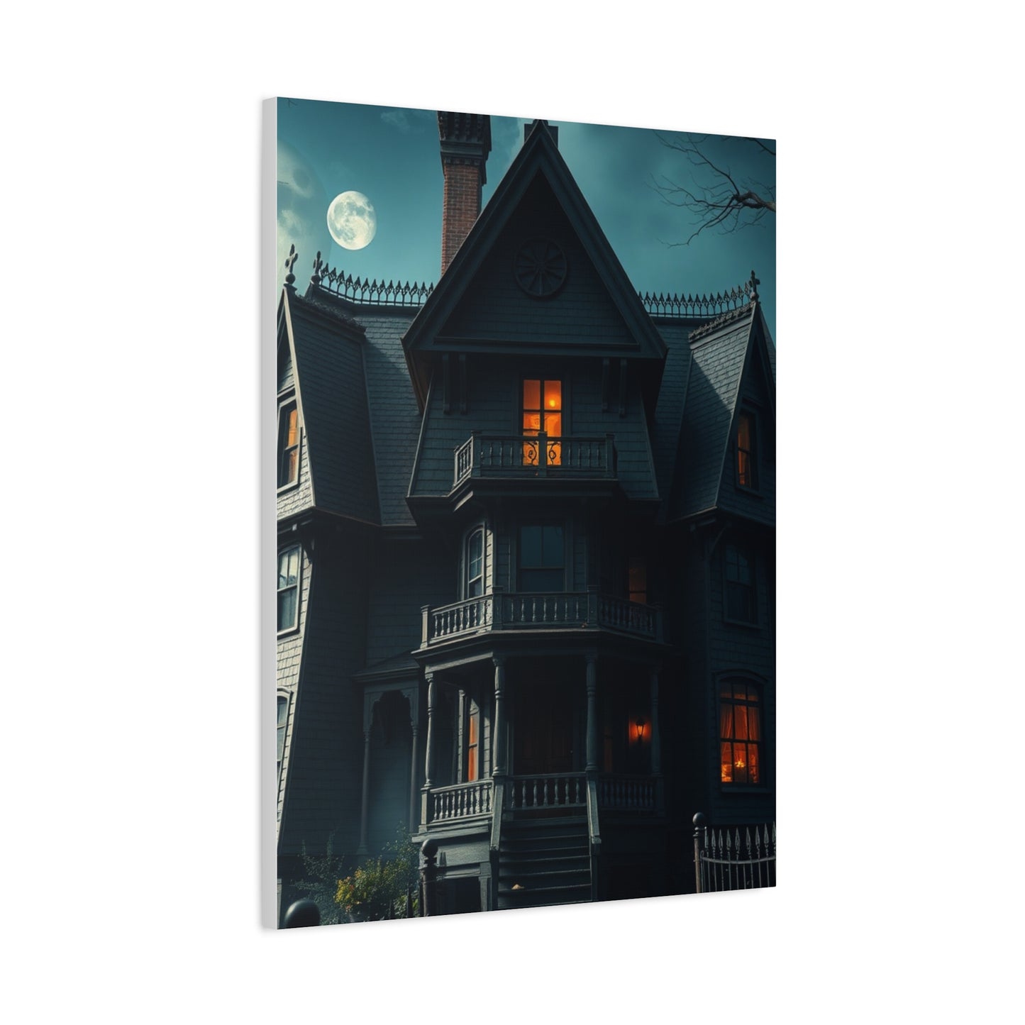 Collection Haunted House Art Art Wall Art & Canvas Print