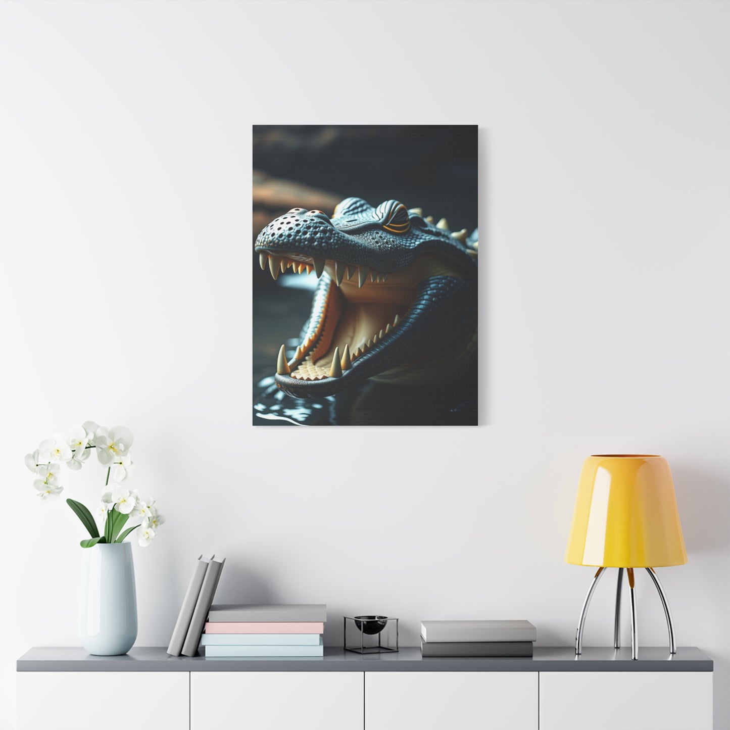 Supreme Crocodile & Alligator Art Collection Wall Art & Canvas Print