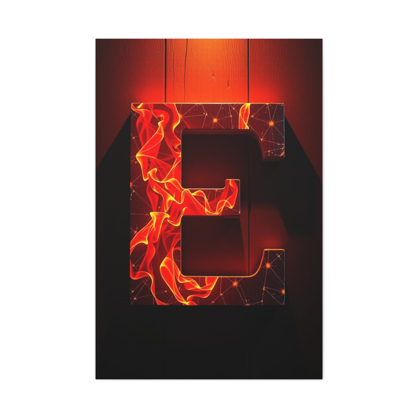 The Letter E - Art Supreme Gallery Wall Art & Canvas Print