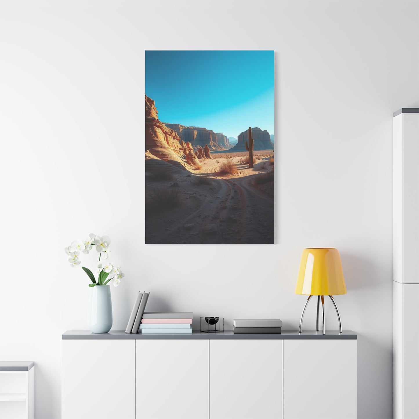 Sienna Horizon Painting Wall Art & Canvas Print