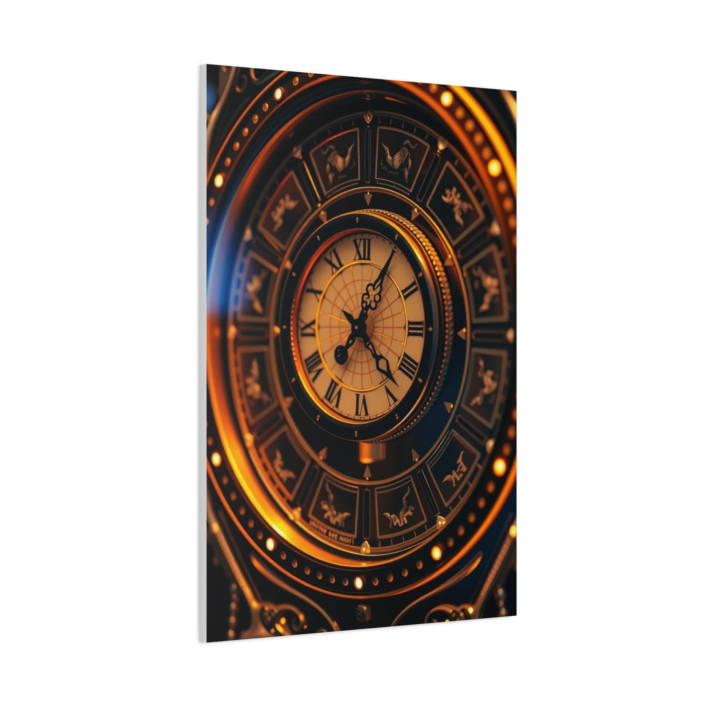 Clock Art Refined Canvas Wall Art & Canvas Print