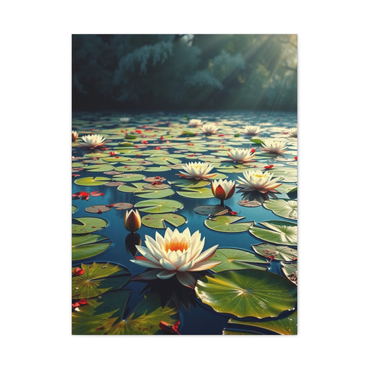 Claude Monet Water Lilies Art Supreme Gallery Wall Art & Canvas Print