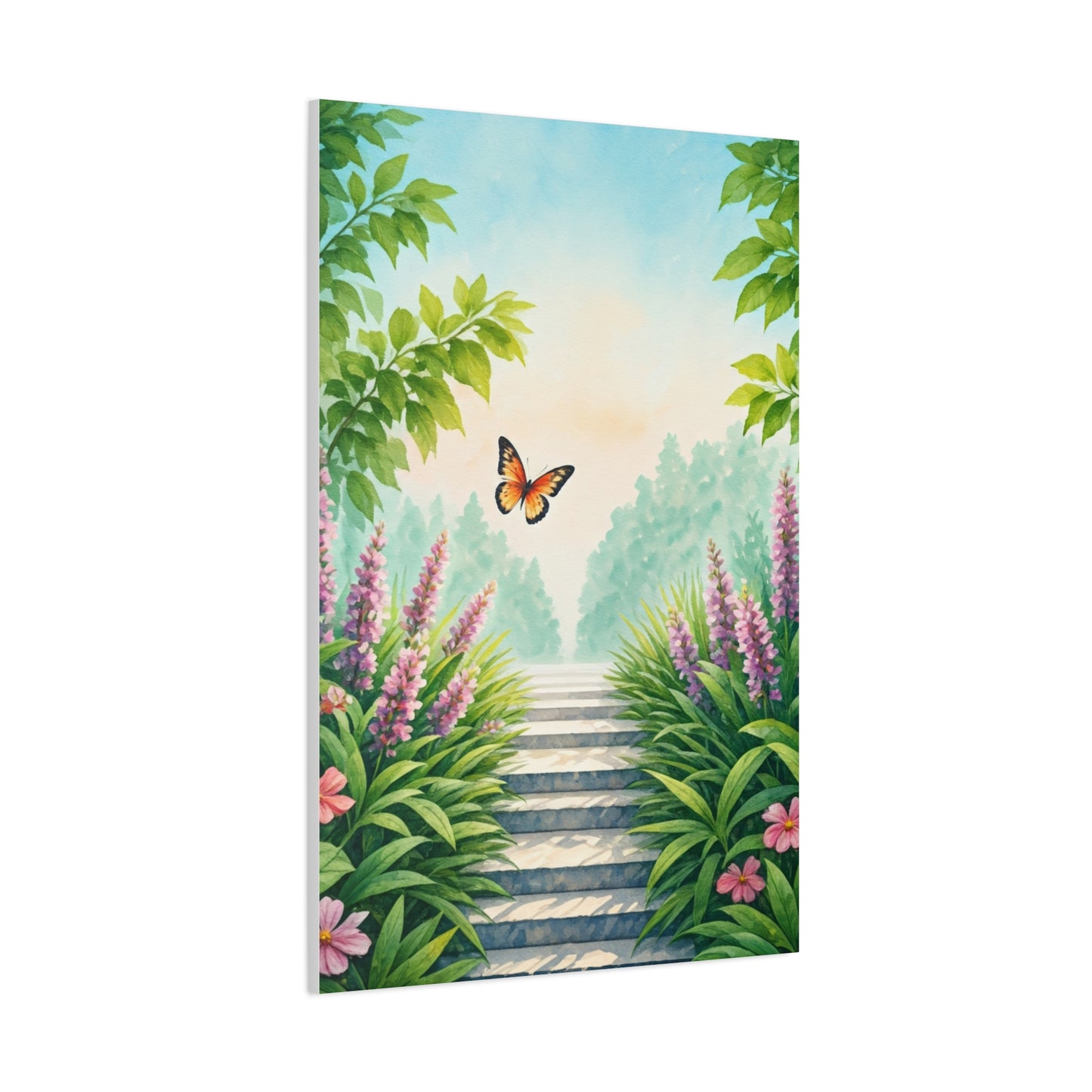 Garden Path Butterfly Dreamscape Wall Art & Canvas Prints
