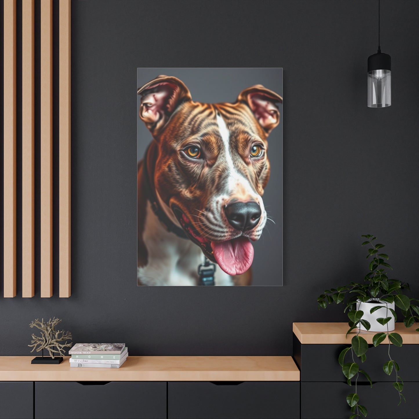 Supreme Pit Bull Art Collection Wall Art & Canvas Print