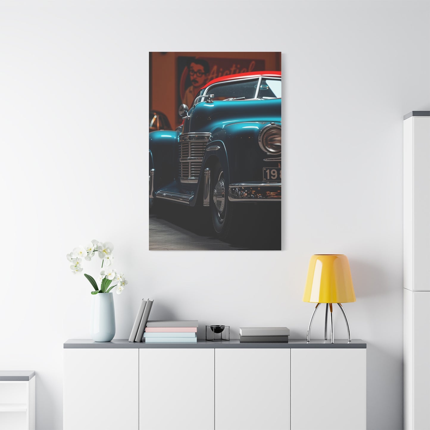 Classic Car Reverie Canvas Wall Art & Canvas Print