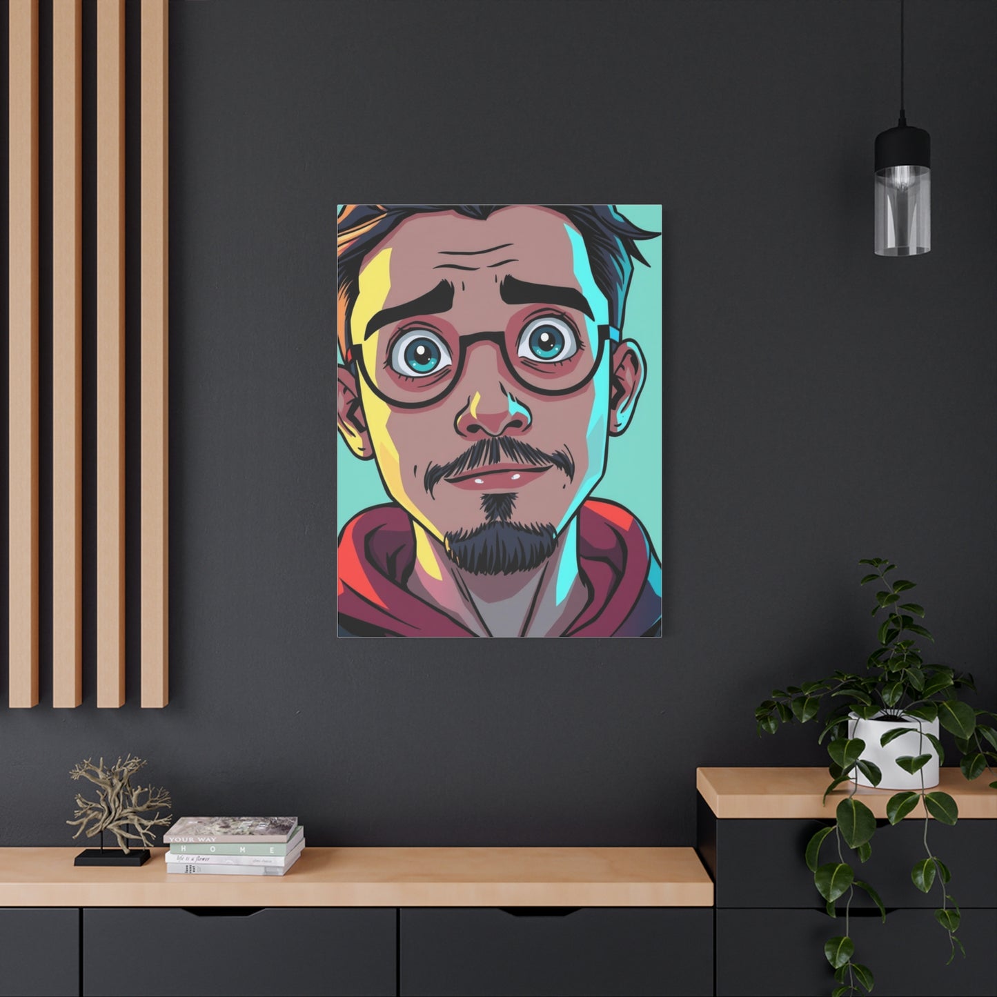 Chic Animated Masterpiece Wall Art & Canvas Print