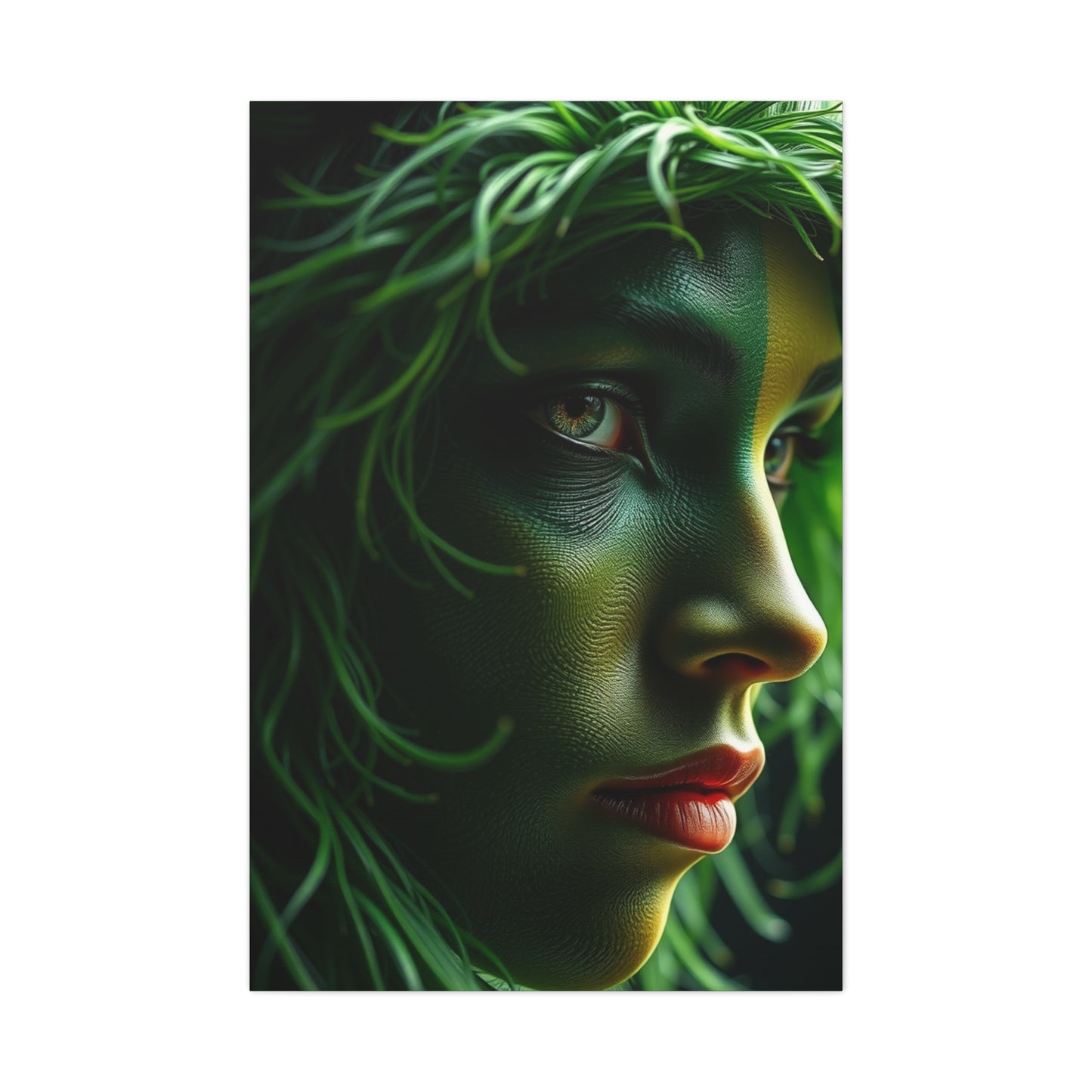 Viridescent Bliss Artwork Wall Art & Canvas Print