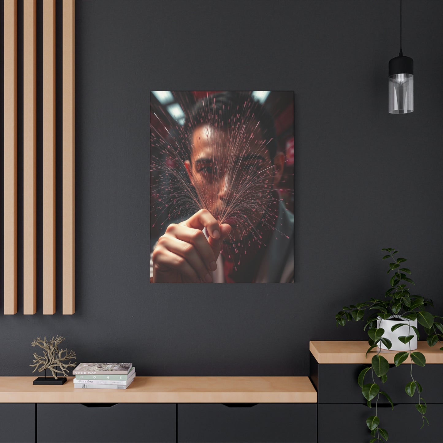 Sanguine Serenity Art Wall Art & Canvas Print