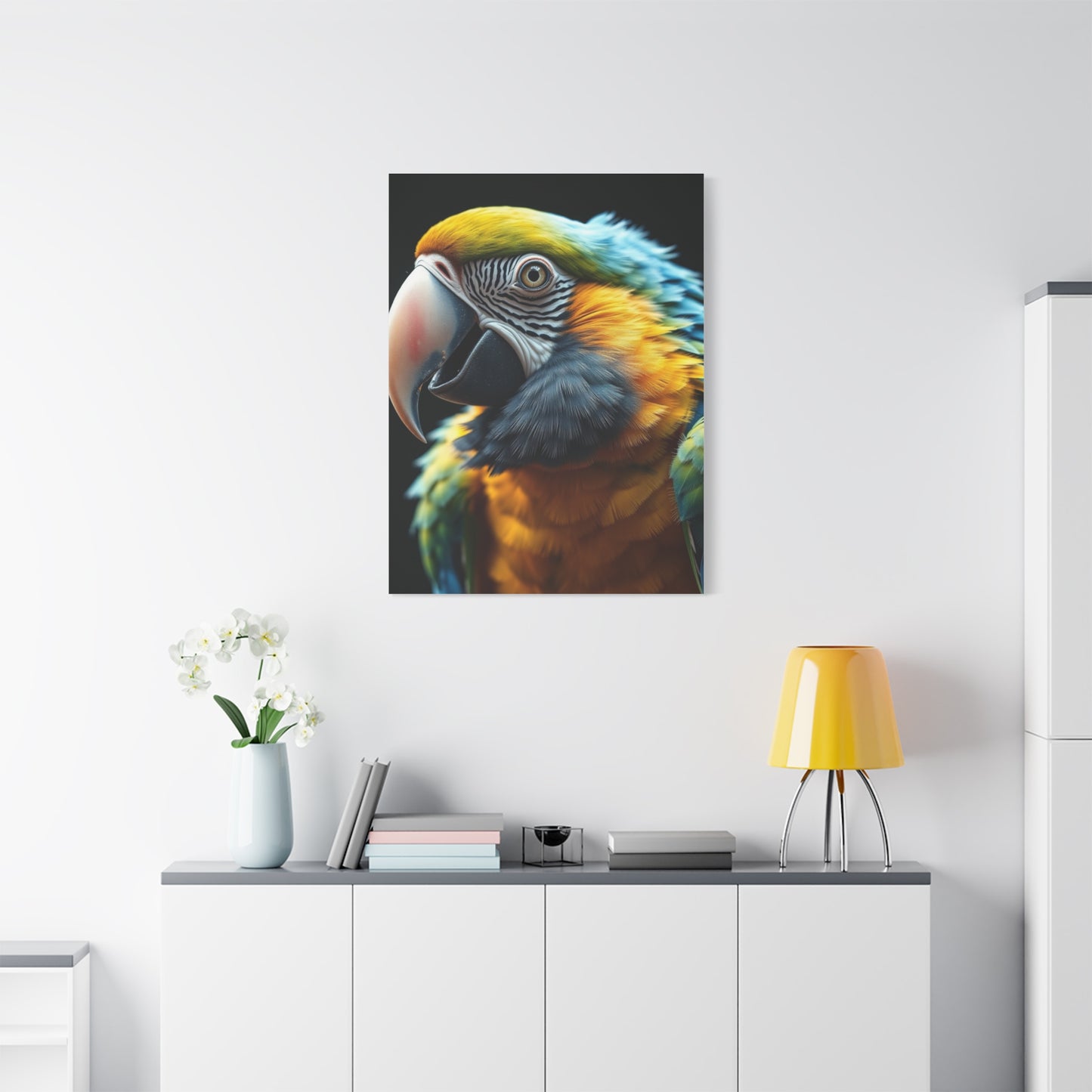 Parrot Art Refined Canvas Wall Art & Canvas Print