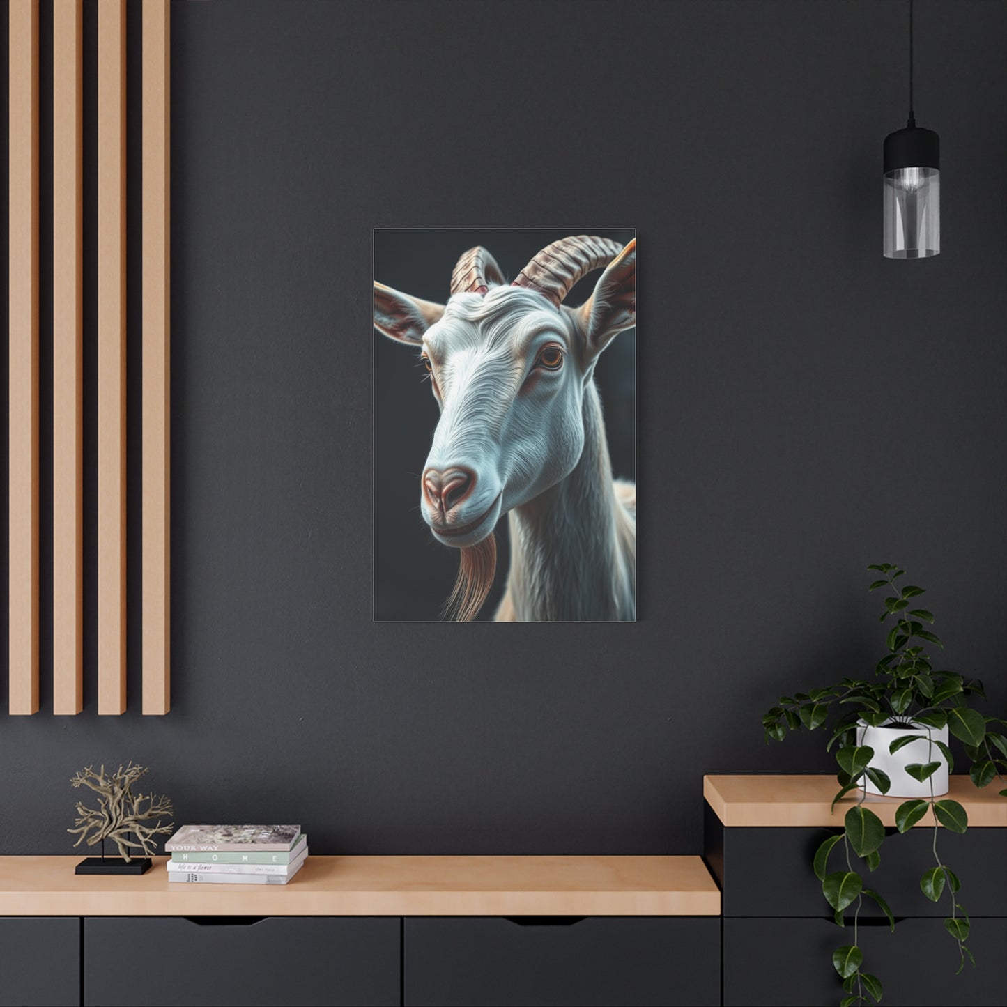 Noble Caprine Masterpiece Wall Art & Canvas Print