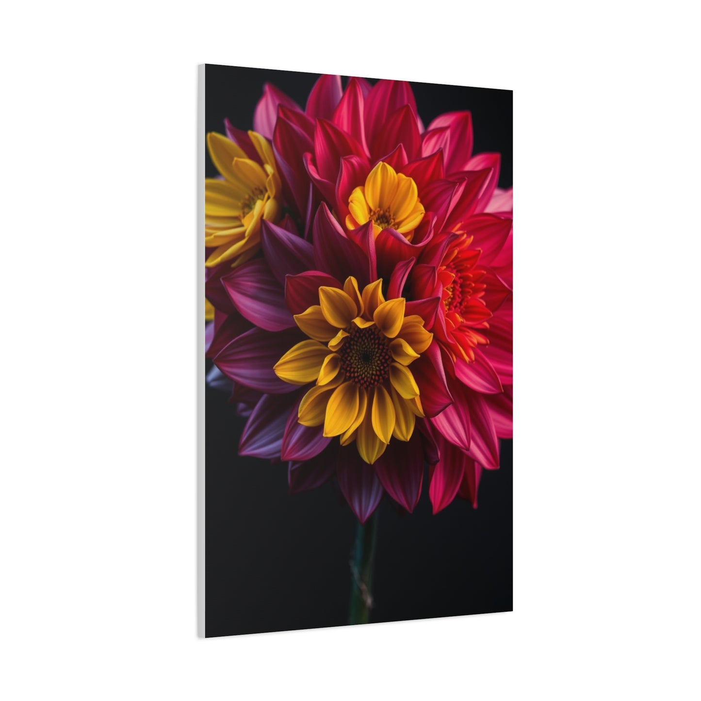 Serene Blossom Countenance Wall Art & Canvas Print