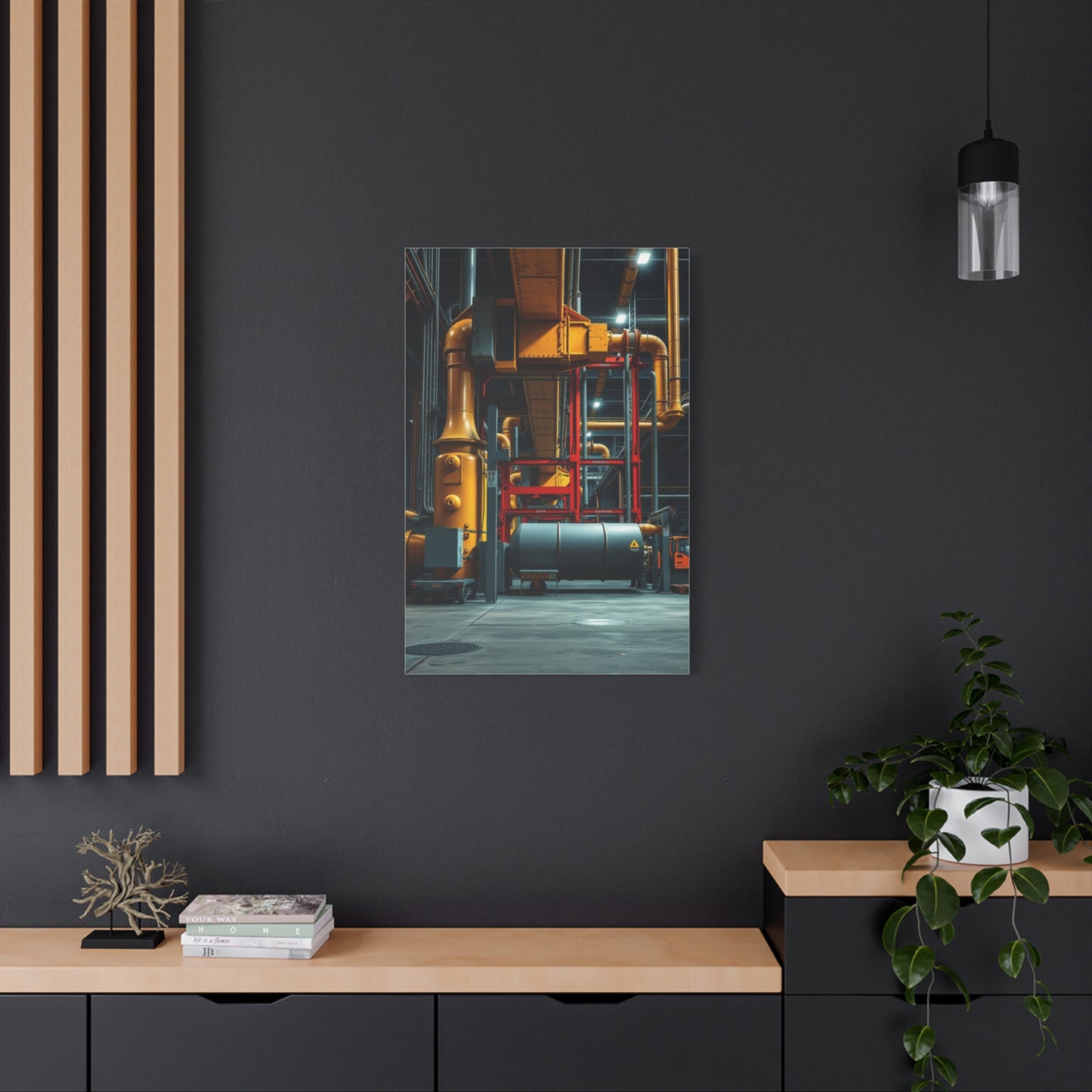 Vision Industrial Art Art Wall Art & Canvas Print