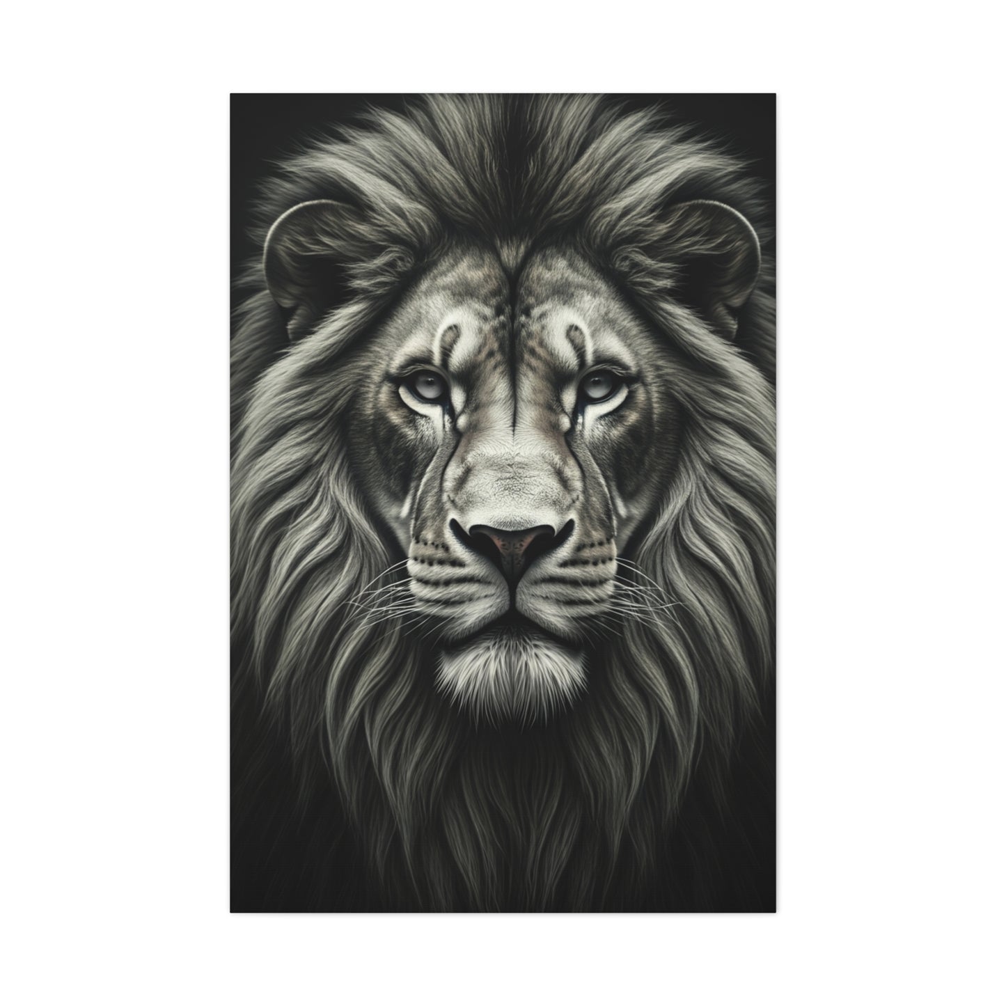 Majestic Lion King Portrait Wall Art & Canvas Prints