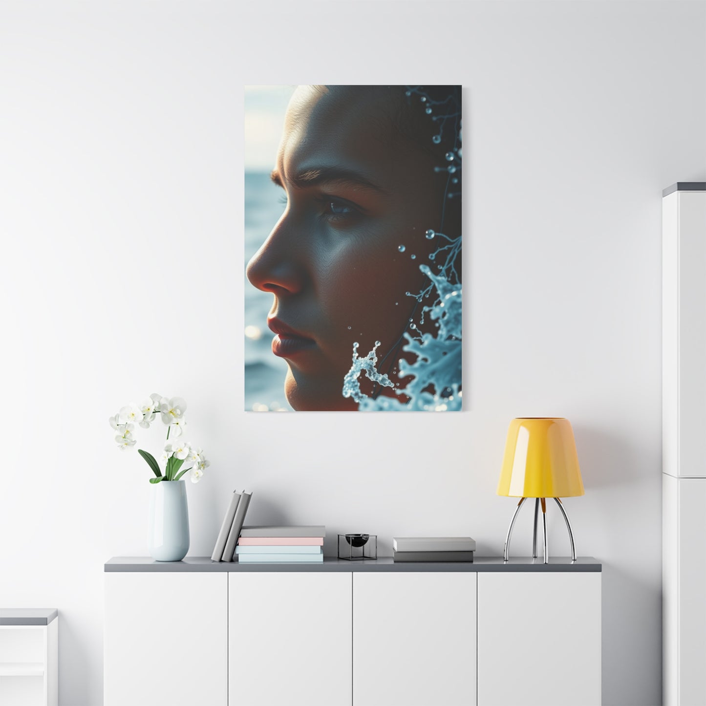 Aqua Mirage Grandeur Wall Art & Canvas Print