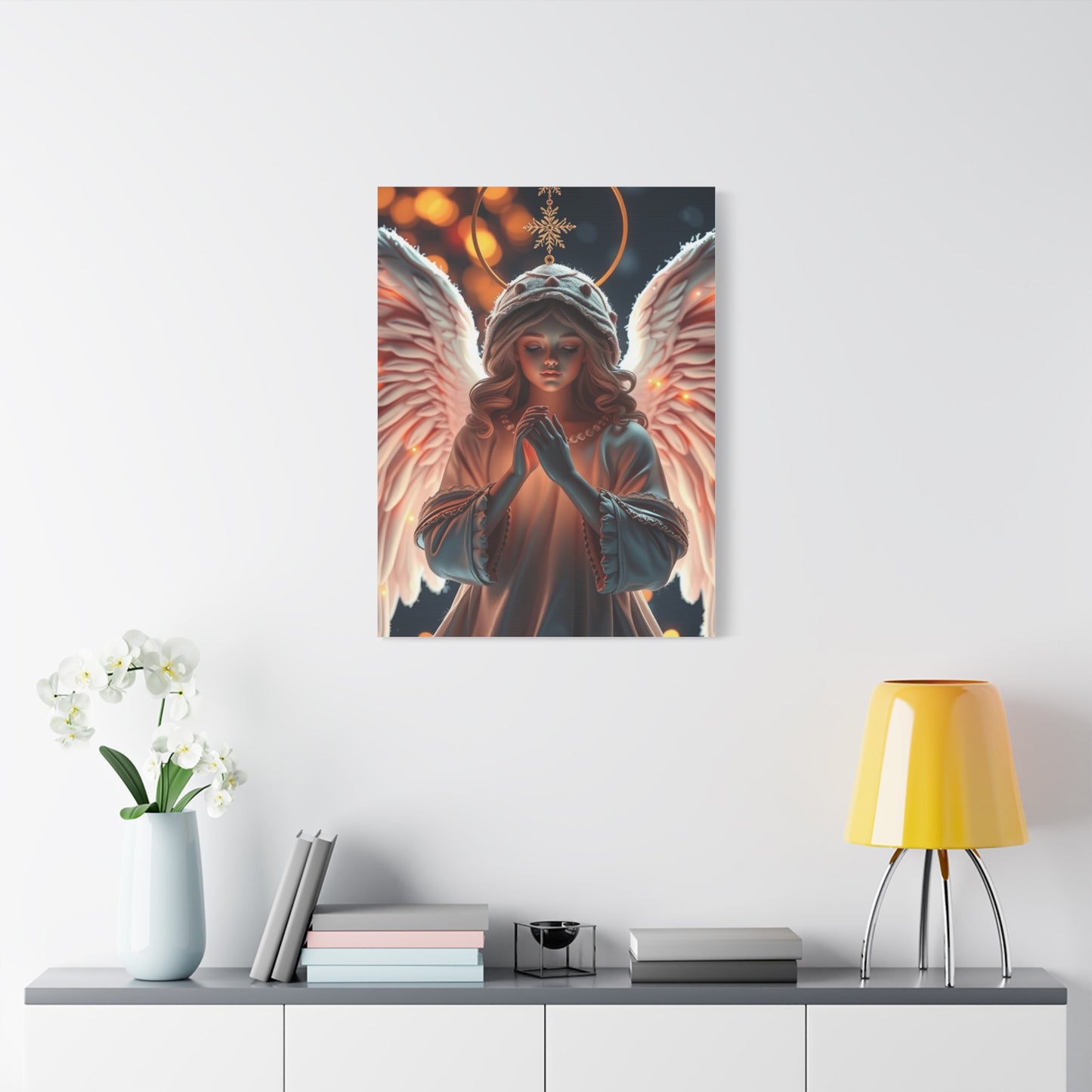 Supreme Christmas Angel Art Collection Wall Art & Canvas Print
