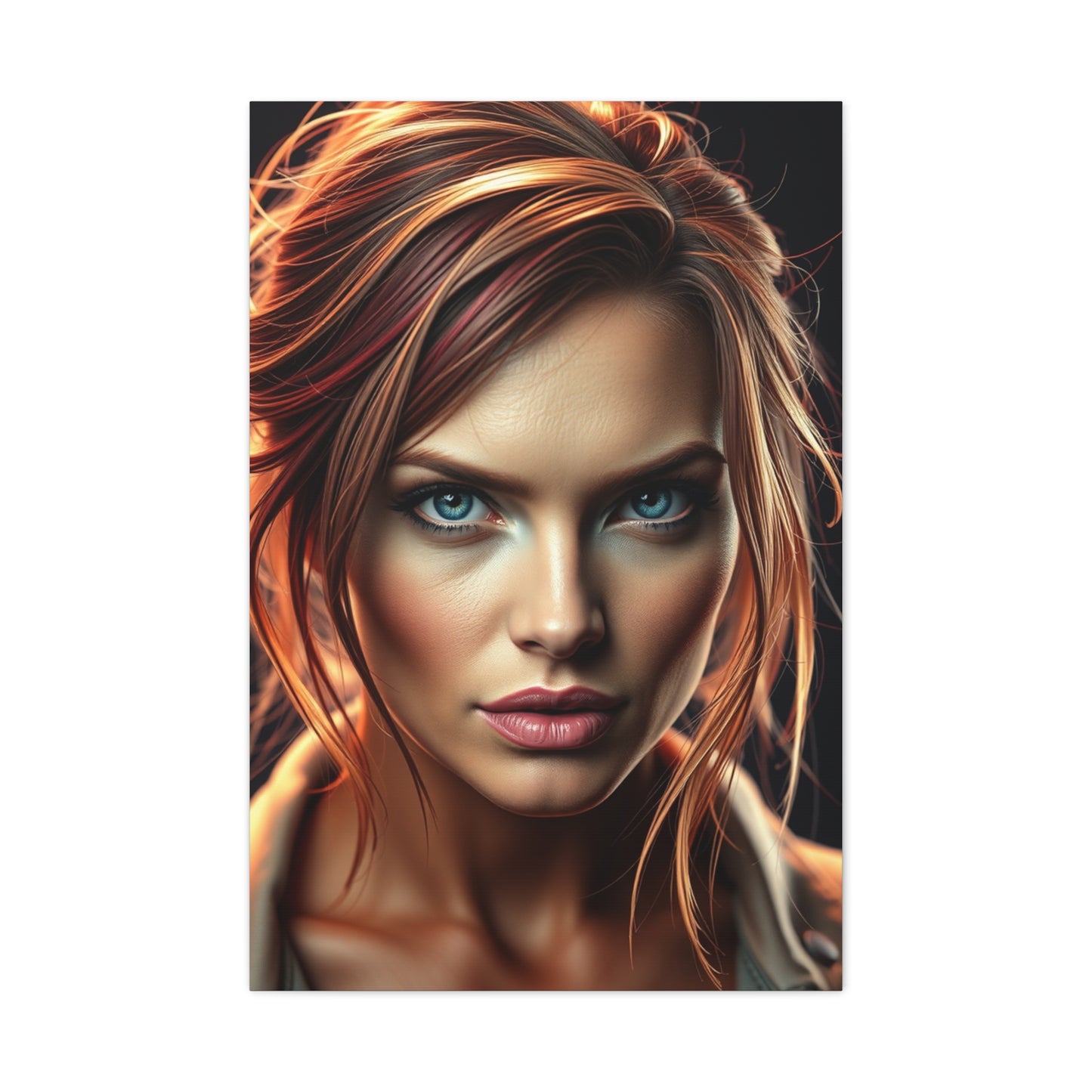 Moss Silhouette Grandeur Wall Art & Canvas Print