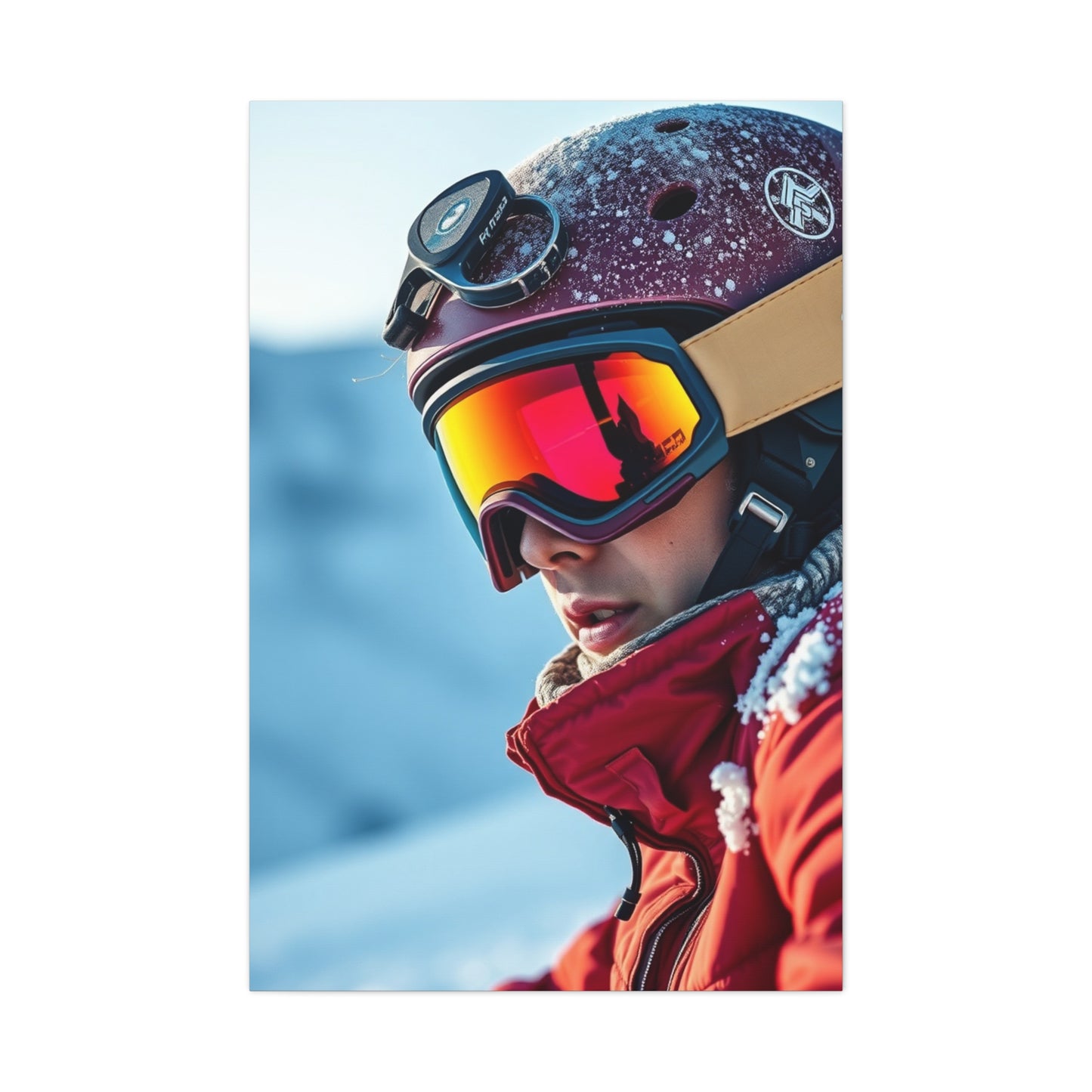 Skiing Art Supreme Gallery Wall Art & Canvas Print