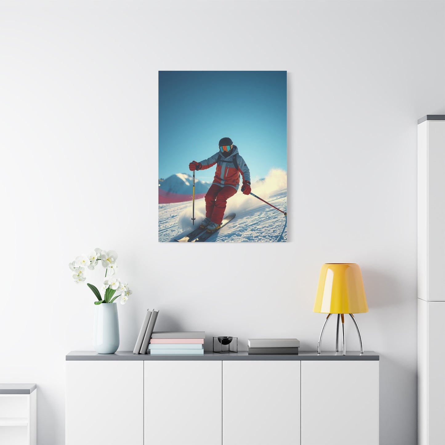Supreme Skiing Art Collection Wall Art & Canvas Print