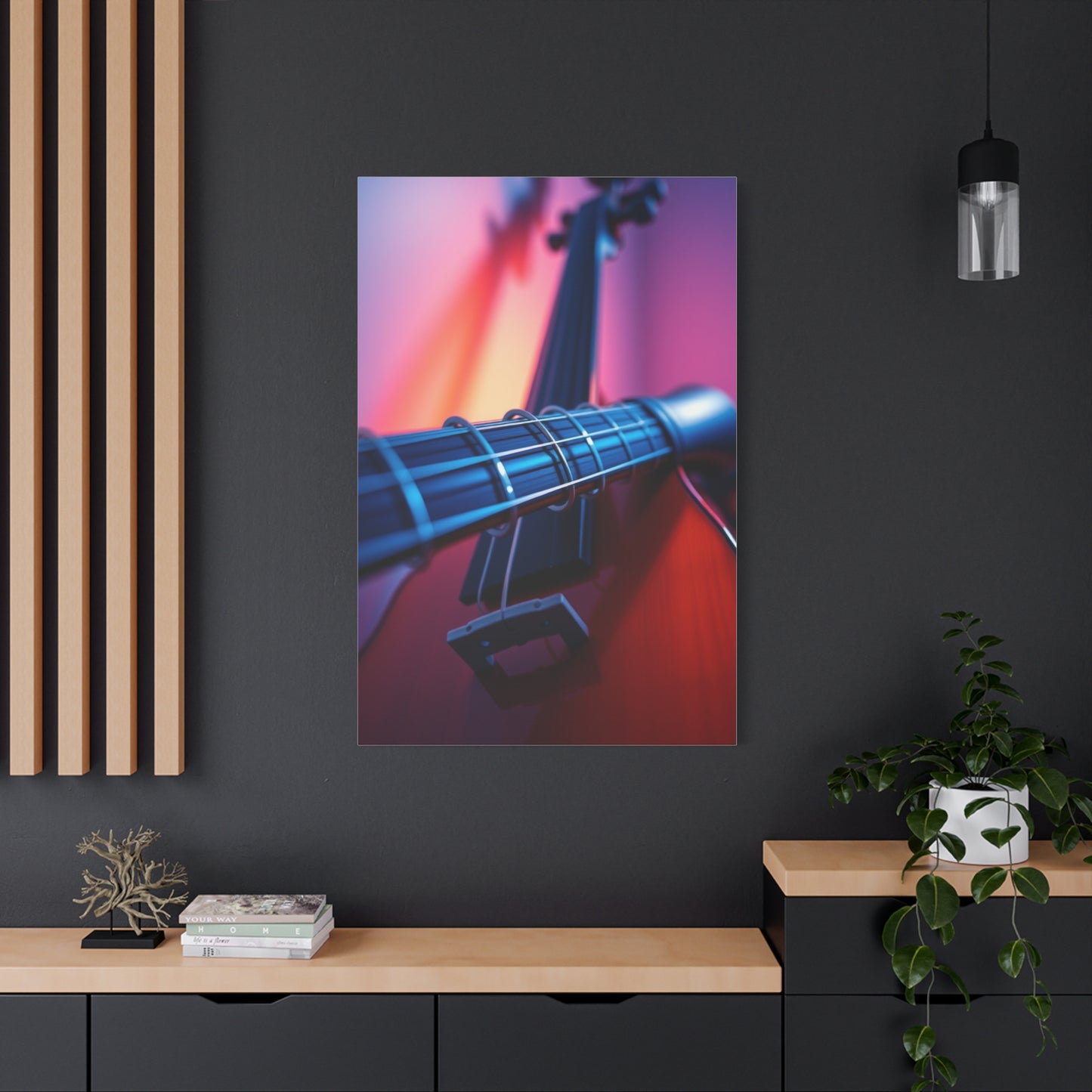 Blue Music Art Supreme Gallery Wall Art & Canvas Print