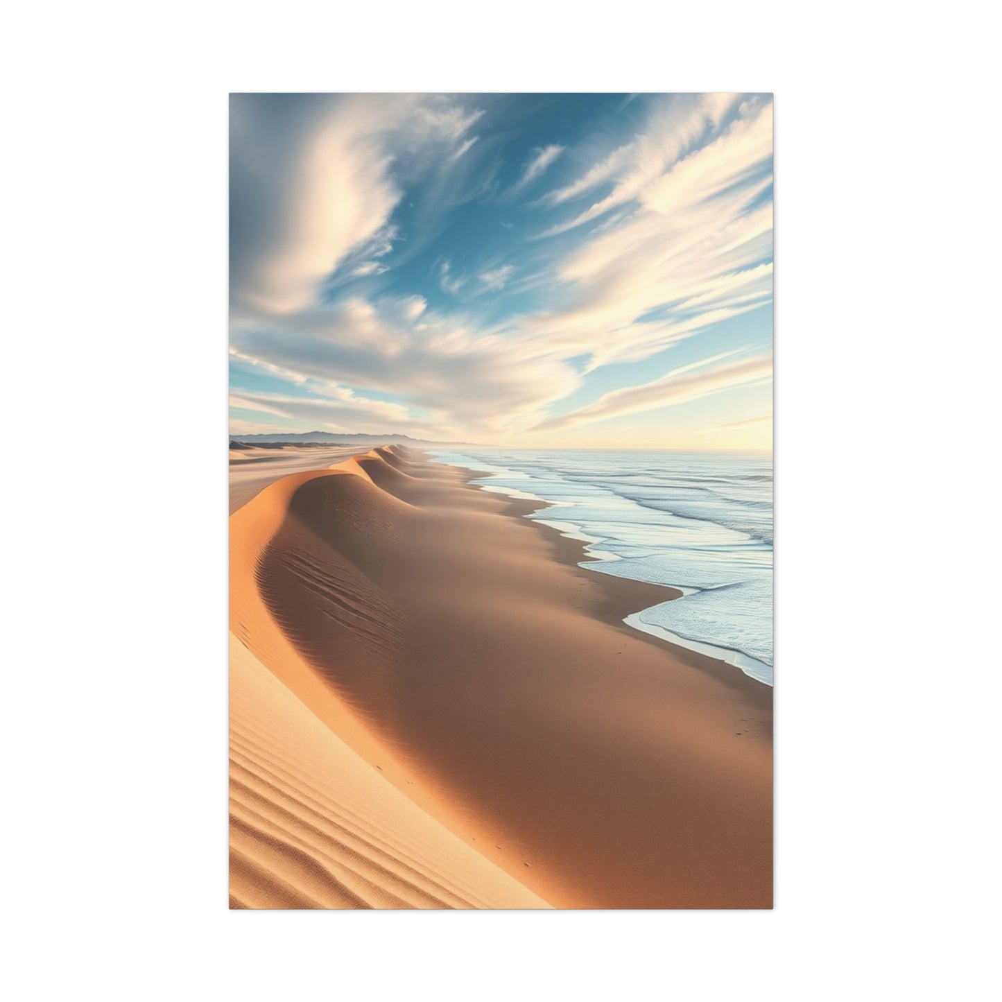 Elite Coastal Sand Dunes Art Vision Wall Art & Canvas Print