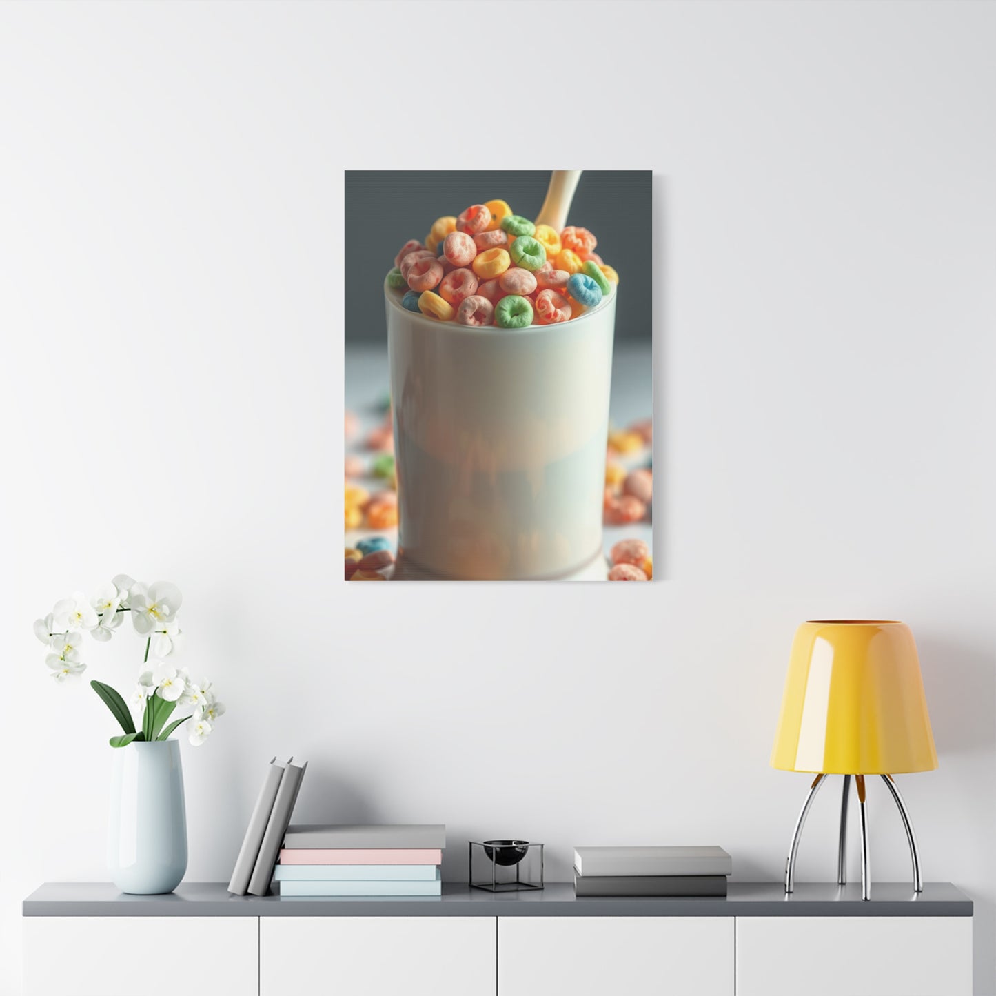Chromatic Breakfast Bliss Art Wall Art & Canvas Print