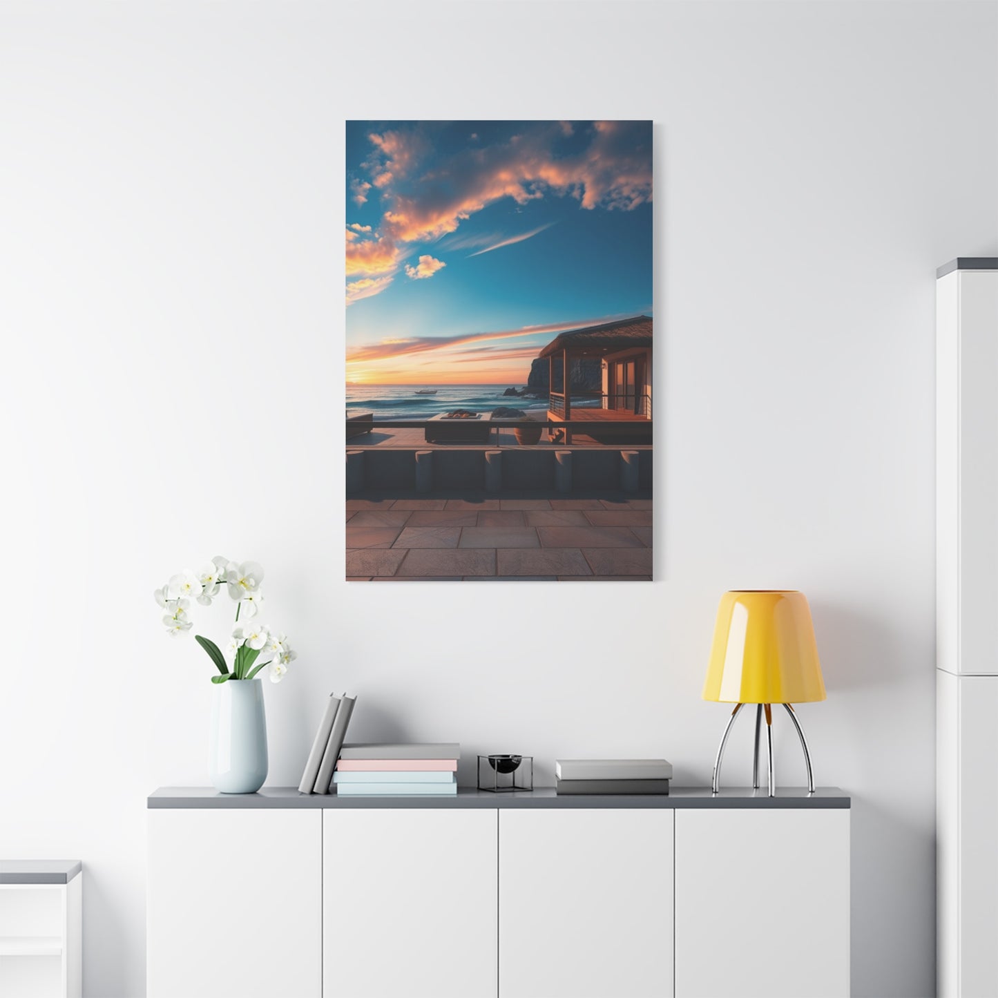 Seaside Serenity Canvas Wall Art & Canvas Print