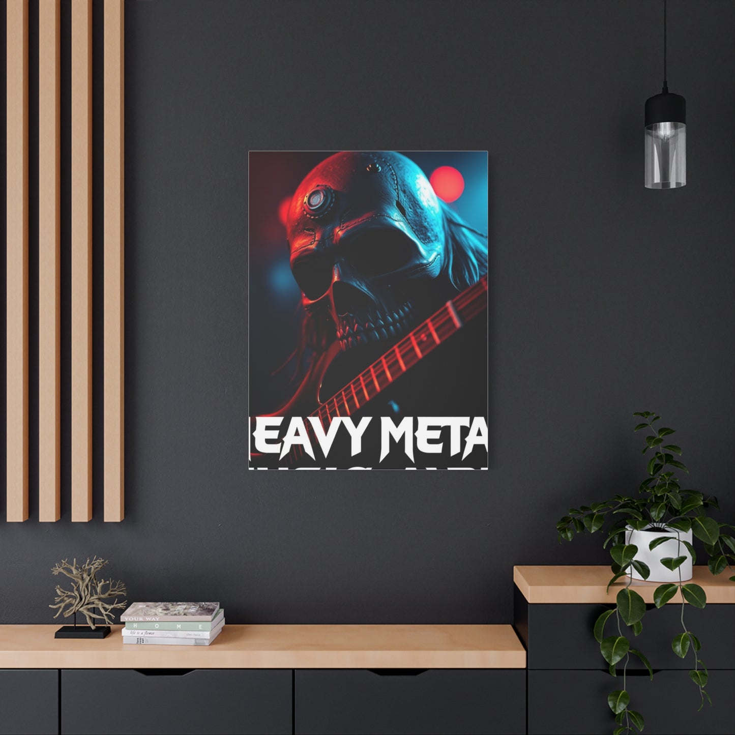 Vision Heavy Metal Music Art Art Wall Art & Canvas Print