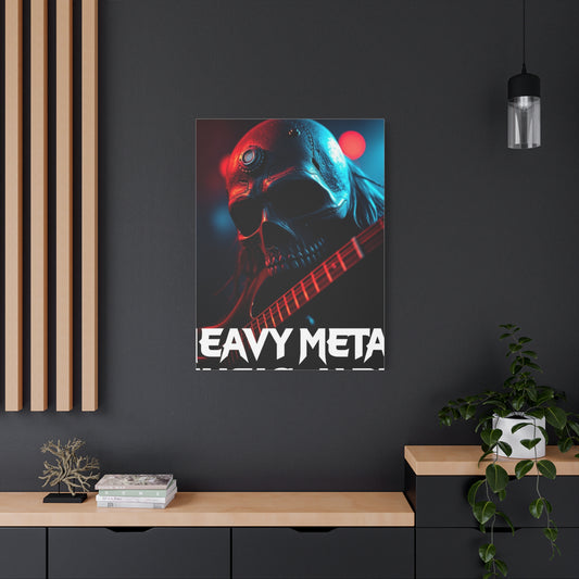 Vision Heavy Metal Music Art Art Wall Art & Canvas Print