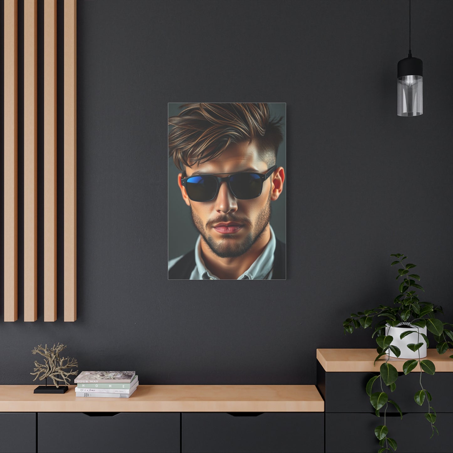 Upscale Gents Showcase Wall Art & Canvas Print
