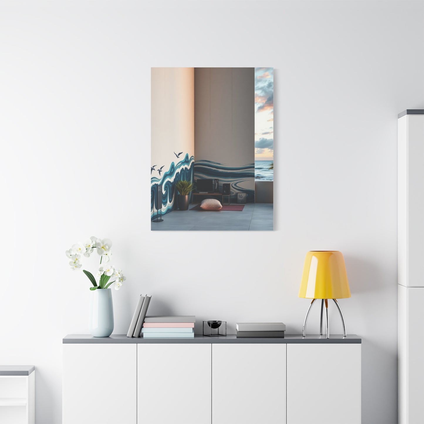 Coastal Chic Impression Wall Art & Canvas Print