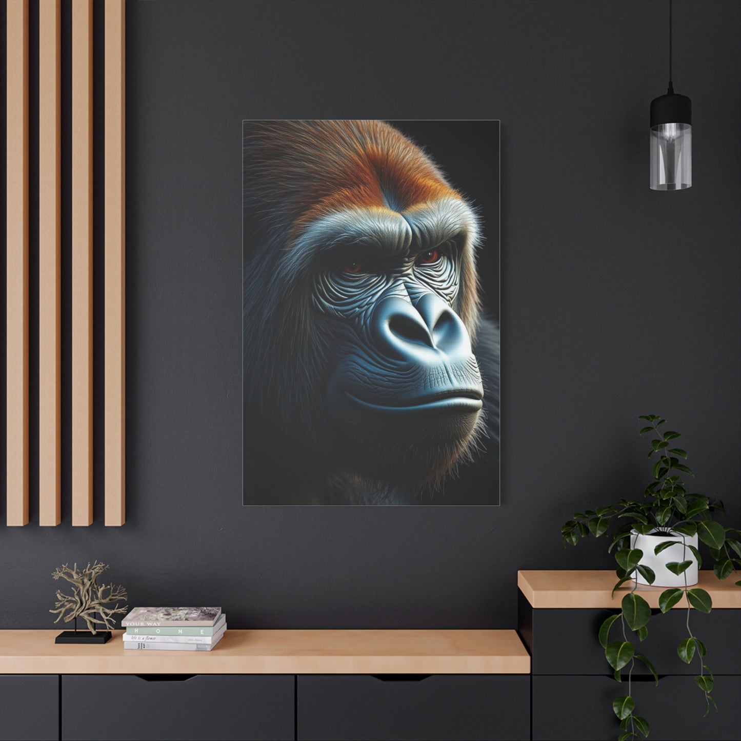 Masterpiece Gorilla Art Vision Wall Art & Canvas Print