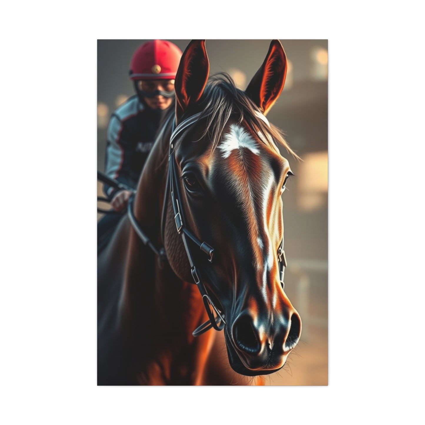 Horse Racing Art Luxury Canvas Wall Art & Canvas Print
