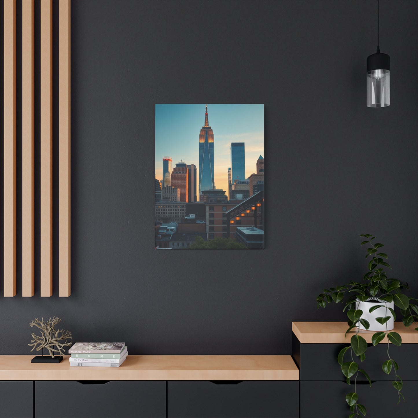 Skyward Promenade Elegance Wall Art & Canvas Print