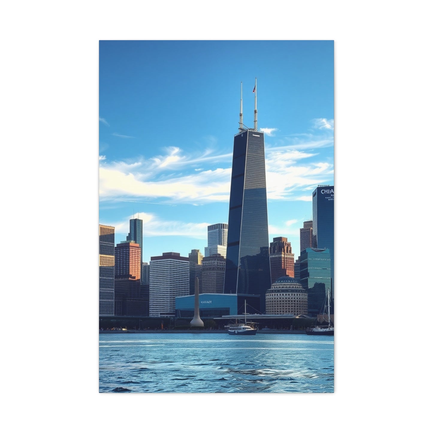 Collection Chicago Skylines Art Art Wall Art & Canvas Print