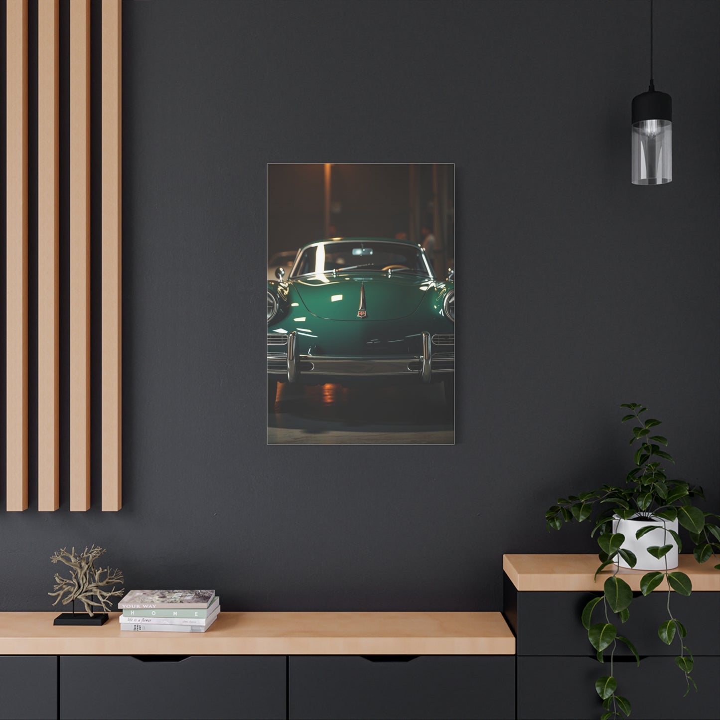 Refined Retro Roadway Wall Art & Canvas Print