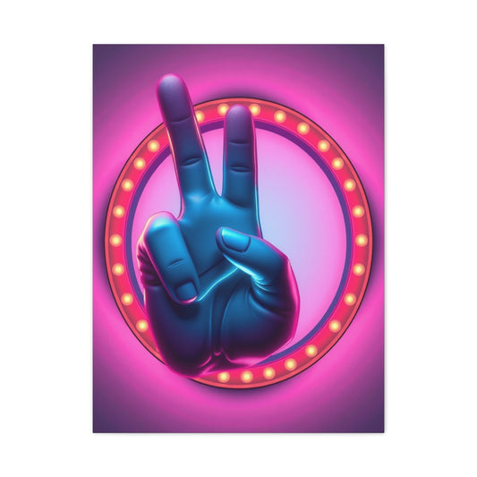 Peace Sign Art Supreme Gallery Wall Art & Canvas Print