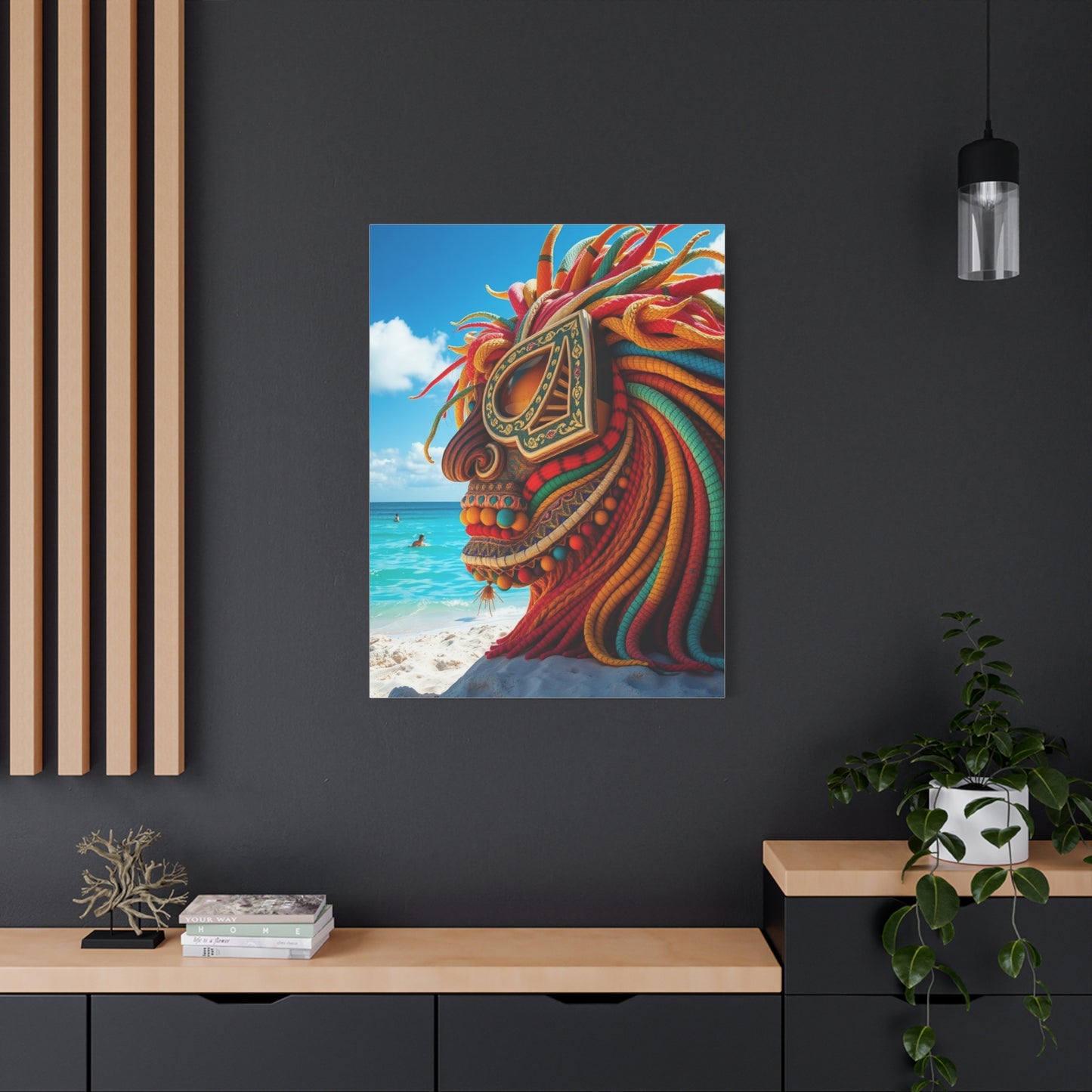 Tranquil Waves Canvas Wall Art & Canvas Print