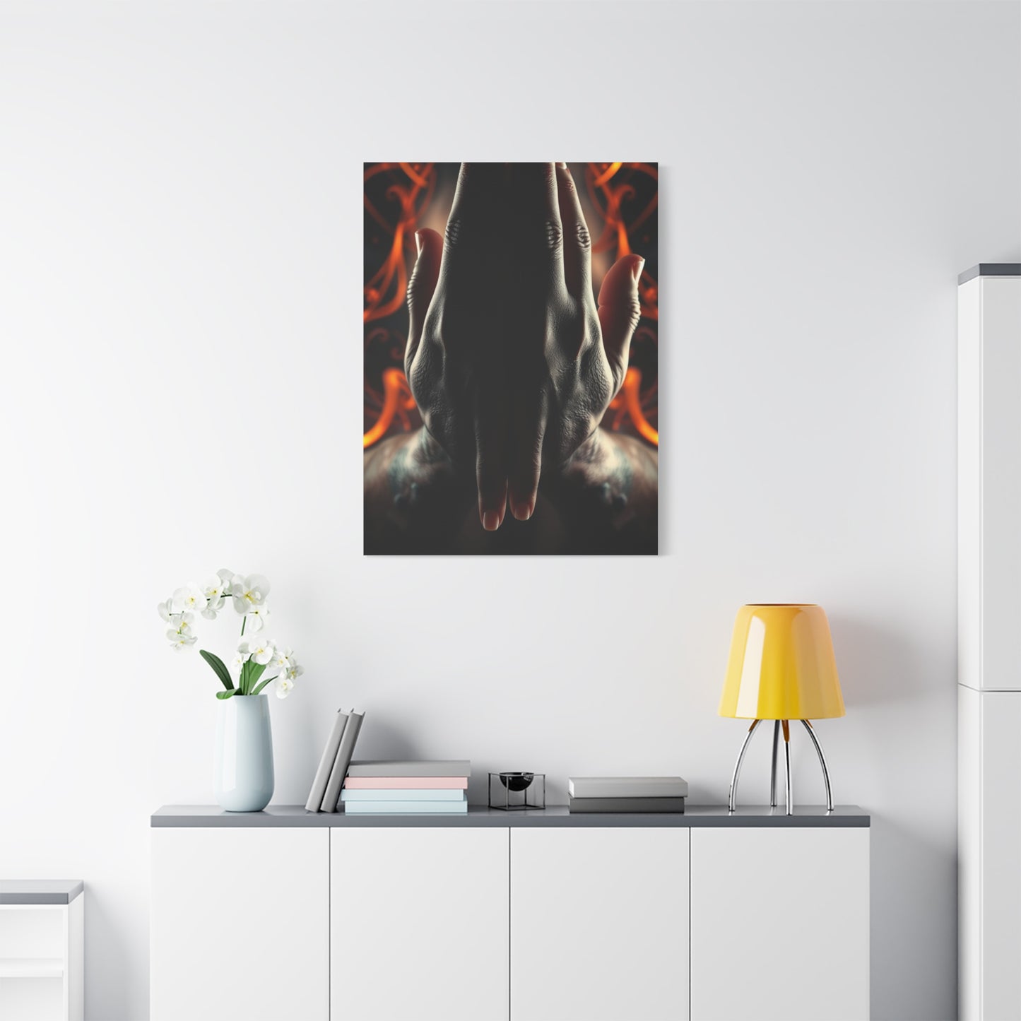Masterpiece Hands Art Vision Wall Art & Canvas Print