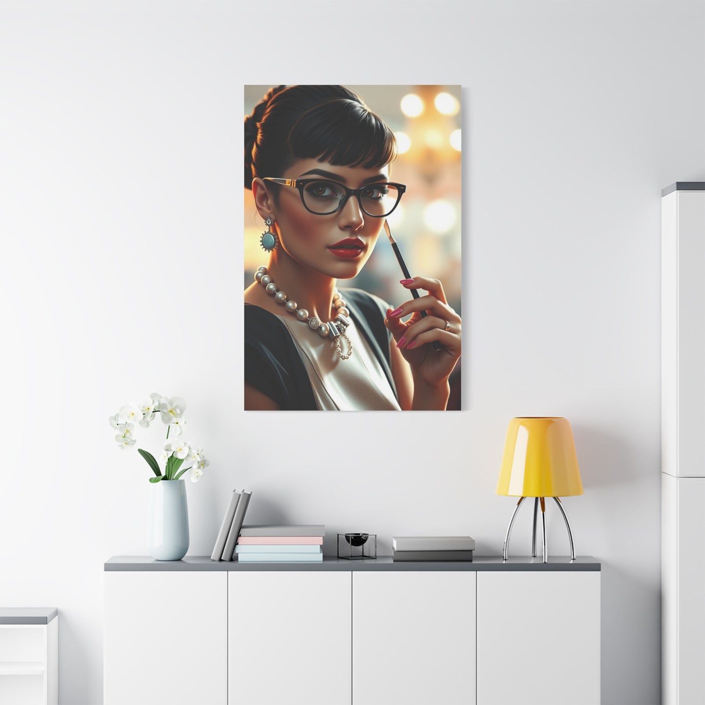 Elite Breakfast At Tiffany’s Characters Art Vision Wall Art & Canvas Print